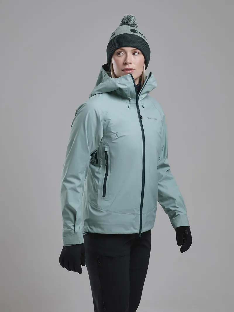 Montane Womens Torren Waterproof Jacket - Sea Mist-1