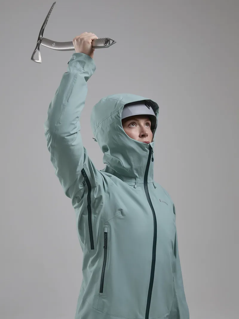 Montane Womens Torren Waterproof Jacket - Sea Mist-4