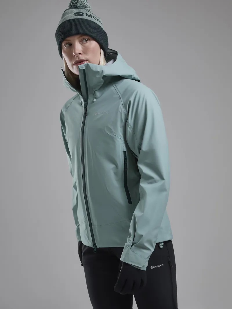 Montane Womens Torren Waterproof Jacket - Sea Mist-5