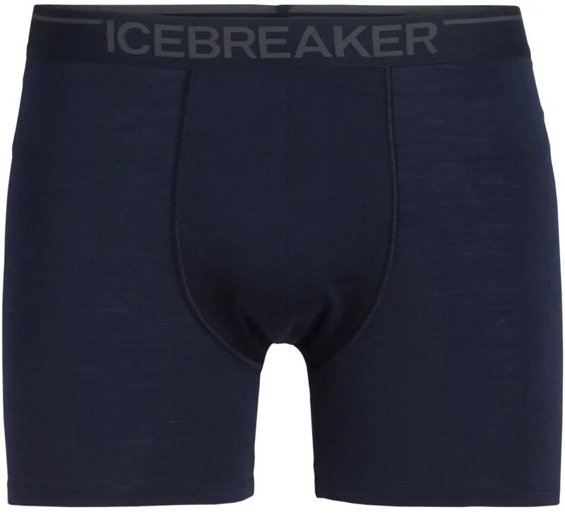 Icebreaker Mens Anatomica Boxers - Midnight Navy