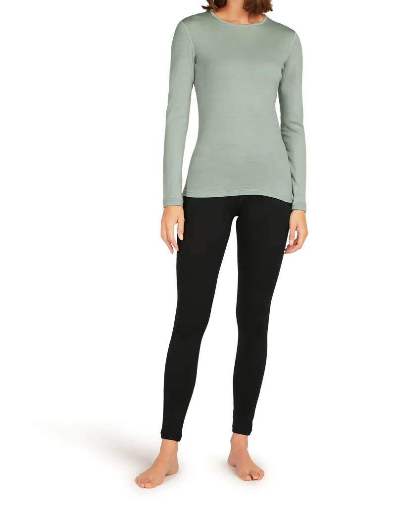 Icebreaker Womens 260 Tech Leggings - Black-3