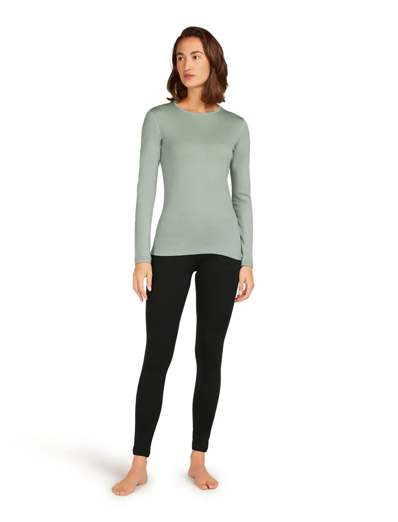 Icebreaker Womens 260 Tech Leggings - Black-4