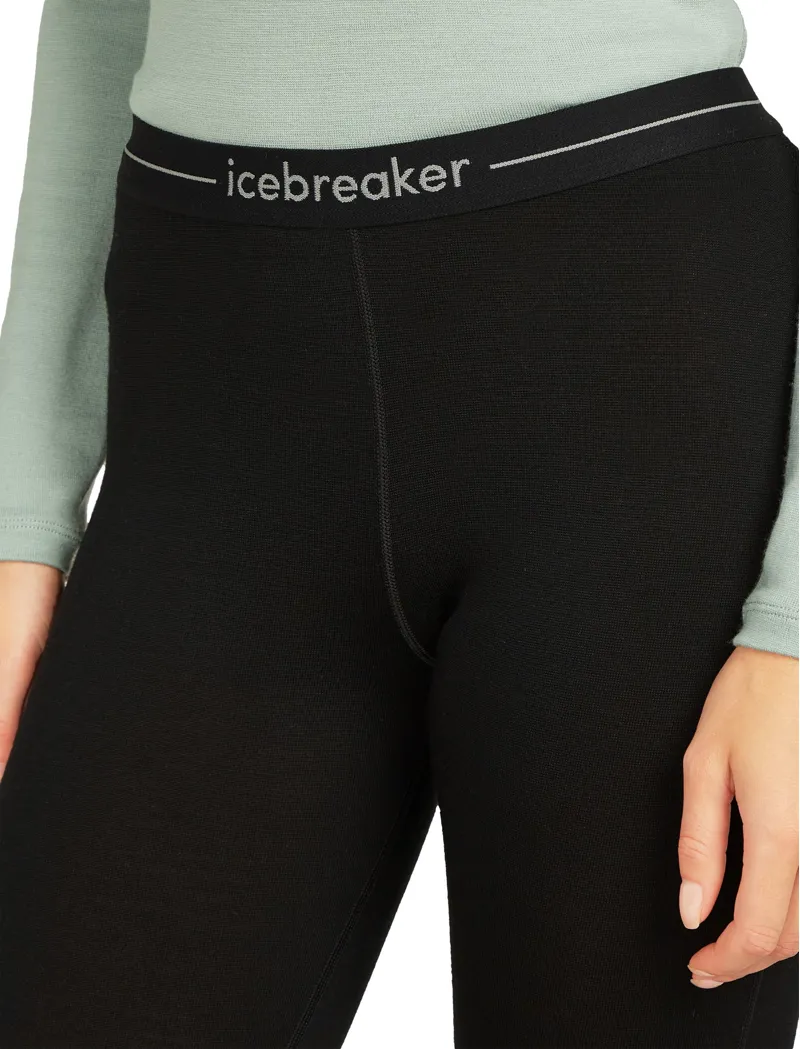 Icebreaker Womens 260 Tech Leggings - Black-5