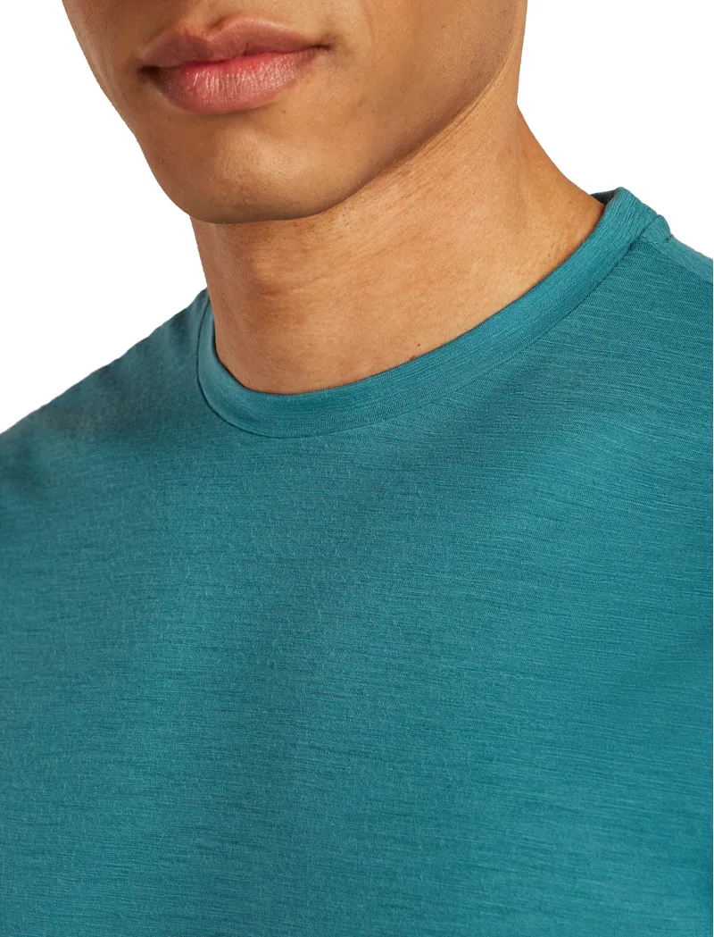Icebreaker Mens Merino 150 Tech Lite III Short Sleeved Tee - Topaz-6