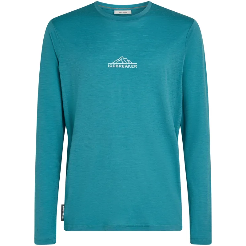Icebreaker Mens 150 Tech Lite T-shirt - Road To Cook - Topaz