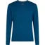 Icebreaker Mens 200 Oasis Long Sleeved Crewe Top - Atlantis