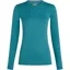 Icebreaker Womens 200 Oasis Long Sleeved Crewe Top - Topaz
