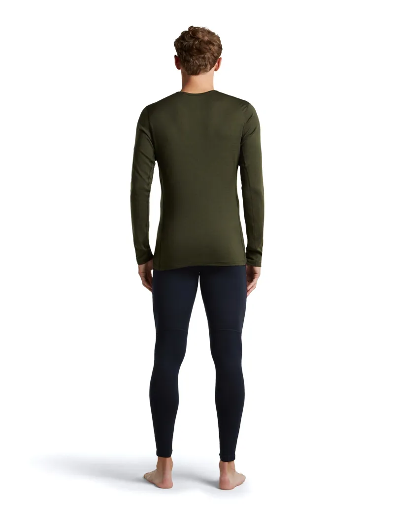 Icebreaker Mens 260 Tech Long Sleeved Crew Tee - Dk Loden-4