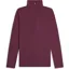 Icebreaker Womens 200 Oasis Long Sleeved Half Zip Tee - Dark Berry