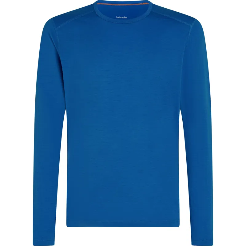Icebreaker Mens 200 Oasis Long Sleeved Crew Tee - Lazurite