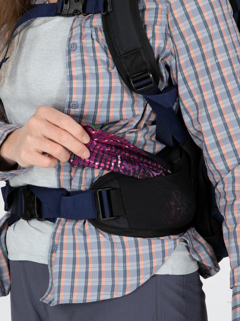 Osprey Womens Fairview 55 Travel Pack - Zircon Red-9