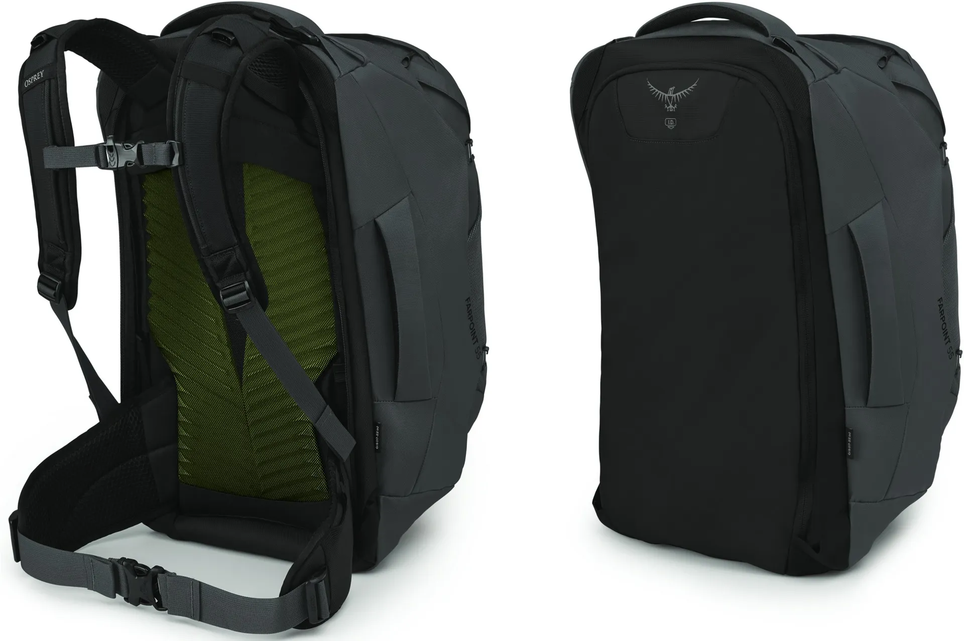 osprey farpoint 55 luggage 55L Men's Travel Backpack, Muted Space Blue : Sports & Outdoors This backpack combines the technical features of trekking models Osprey farpoint 55L daypack attachment