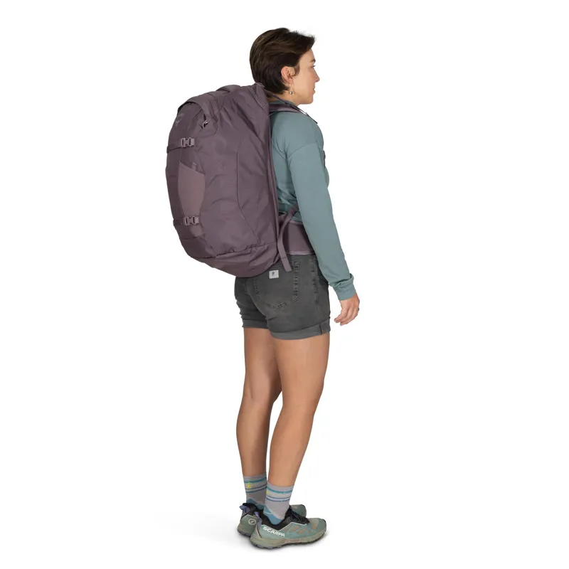 Osprey Womens Fairview 40 Travel Pack - Cascade Blue-Torrent Blue-6