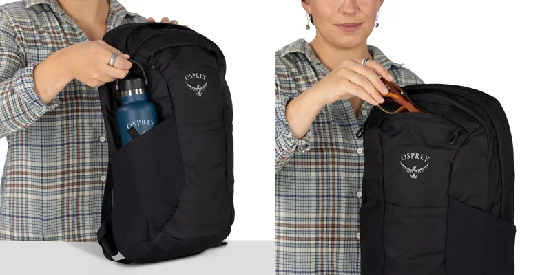 Osprey Womens Fairview 55 Travel Pack - Black-11