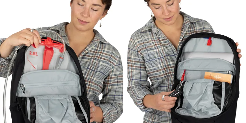 Osprey Womens Fairview 55 Travel Pack - Black-10