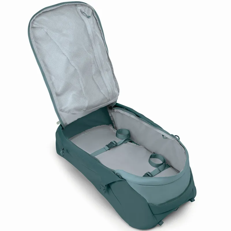 Osprey Womens Fairview 55 Travel Pack - Cascade Blue-Torrent Blue-3