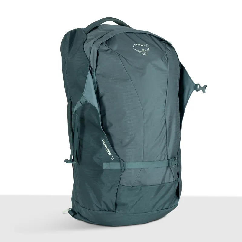 Osprey Womens Fairview 70 Travel Pack - Cascade Blue-Torrent Blue-4