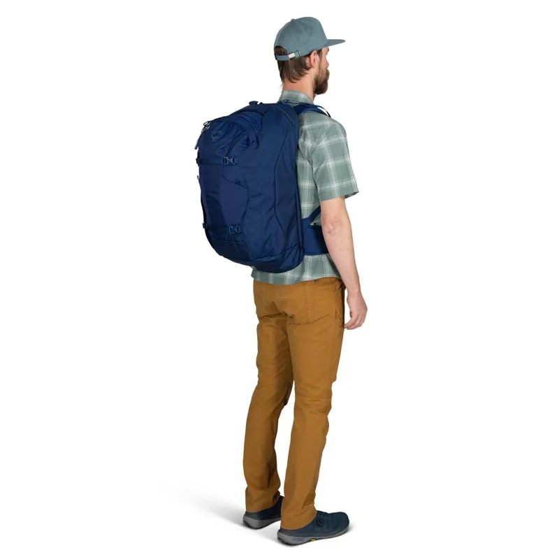 Osprey Mens Farpoint 40 Travel Pack - Antique Blue-11