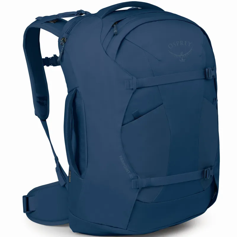 Osprey Mens Farpoint 40 Travel Pack - Antique Blue