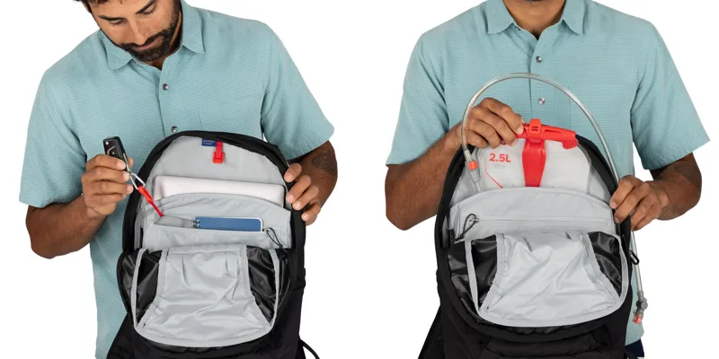 Osprey Mens Farpoint 55 Travel Pack - Black-8