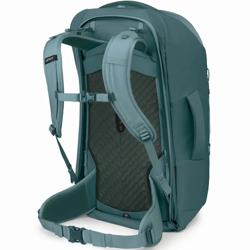 Osprey Mens Farpoint 70 Travel Pack - Cascade Blue-Torrent Blue-2