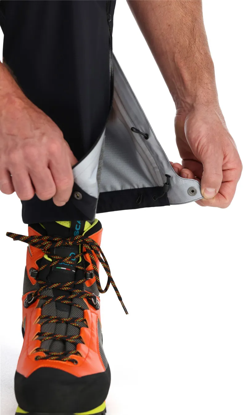 Rab Mens Firewall Overtrousers  - Black-8