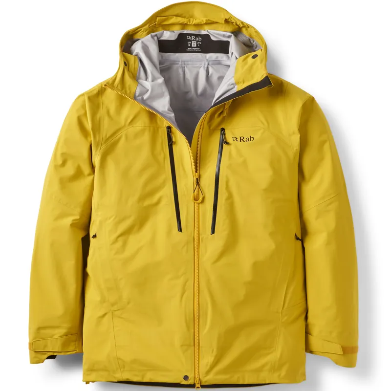Rab Mens Firewall Guide Jacket - Dark Pollen