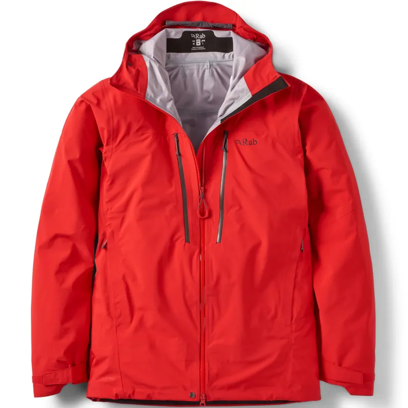 Rab Mens Firewall Guide Jacket - Summit Red