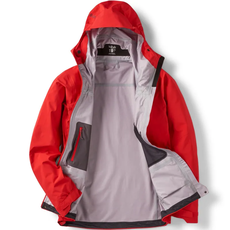 Rab Mens Firewall Guide Jacket - Summit Red-1