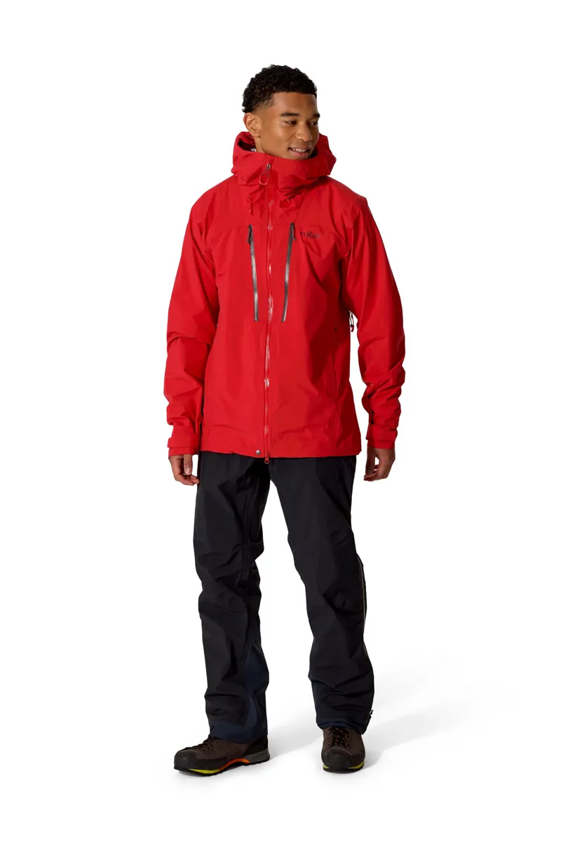 Rab Mens Firewall Guide Jacket - Summit Red-3