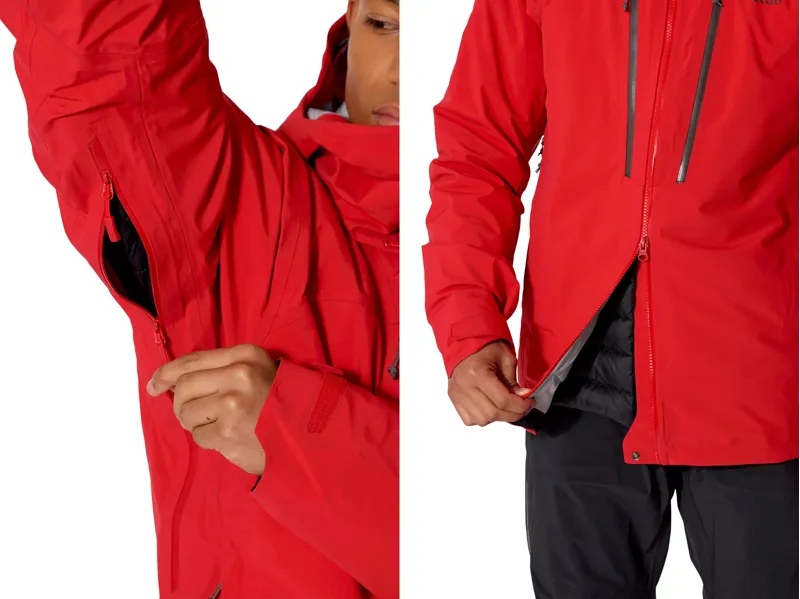 Rab Mens Firewall Guide Jacket - Summit Red-10