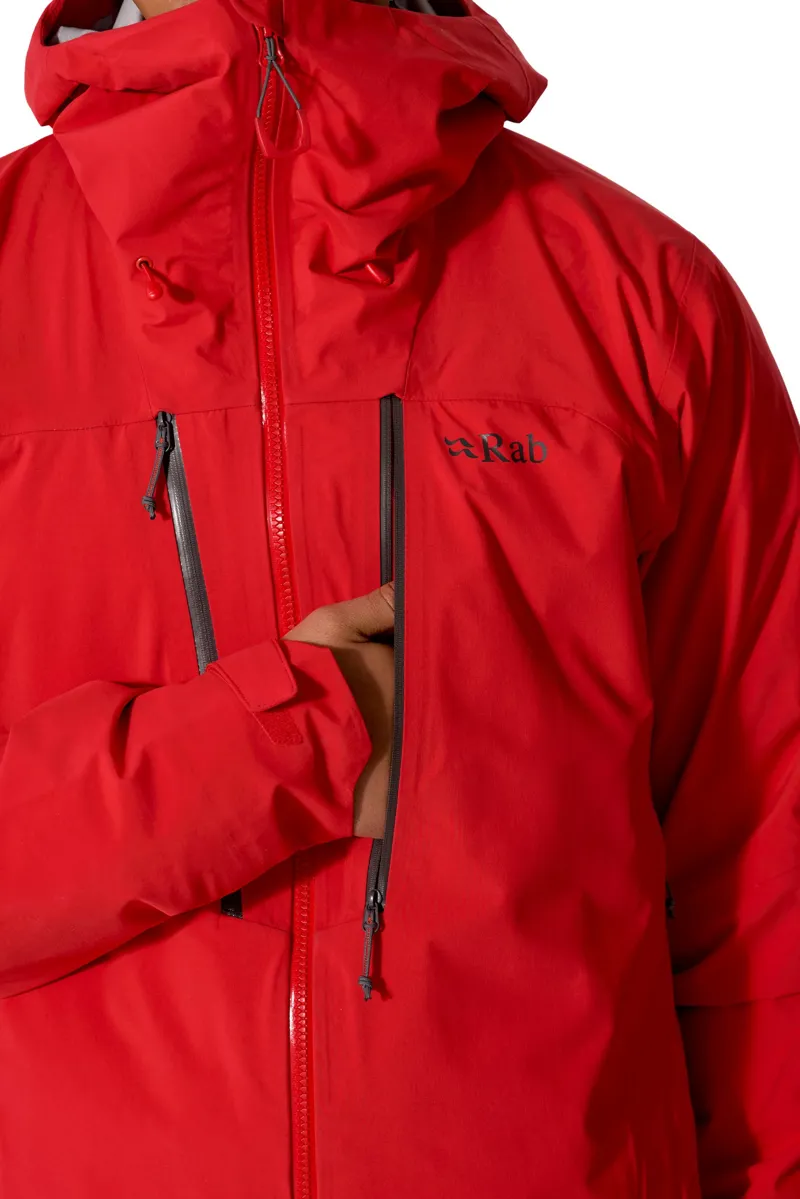Rab Mens Firewall Guide Jacket - Summit Red-8