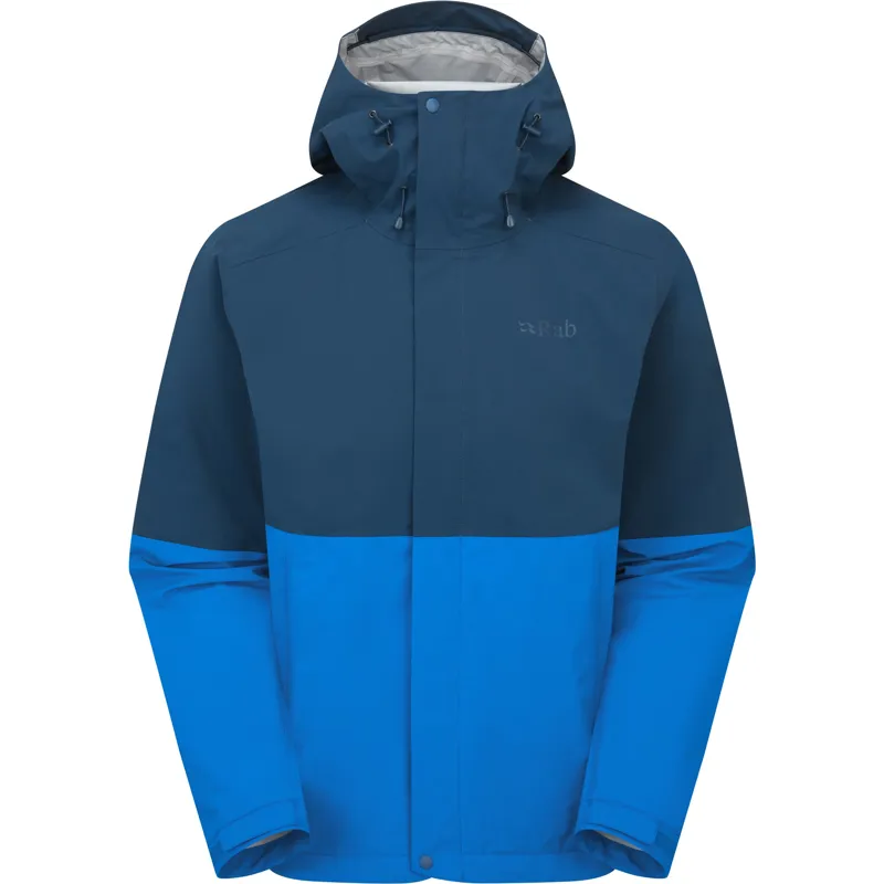 Rab Mens Firewall Jacket - Maya Blue-Tempest Blue