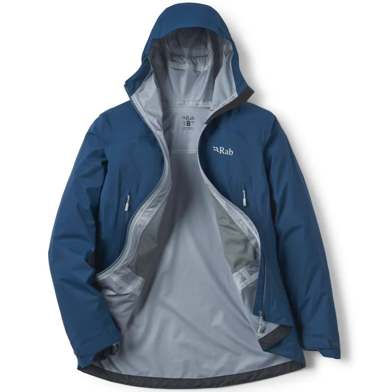 Rab Mens Firewall Light Jacket - Tempest Blue-1