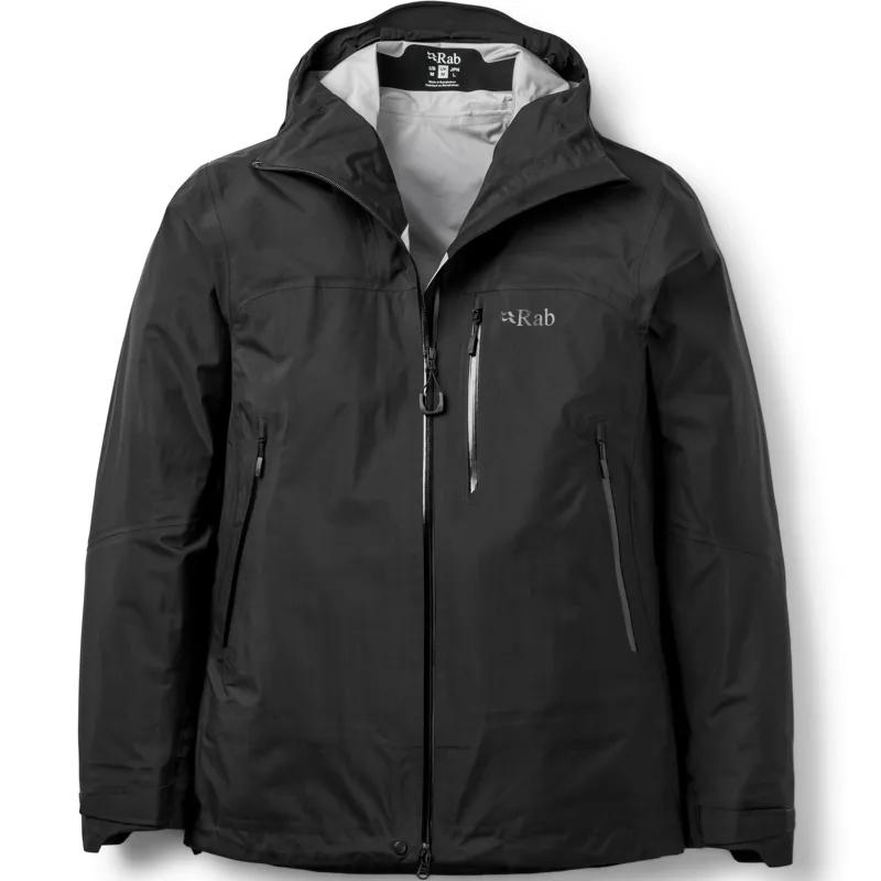 Rab Mens Firewall Mountain Jacket - Black-Black