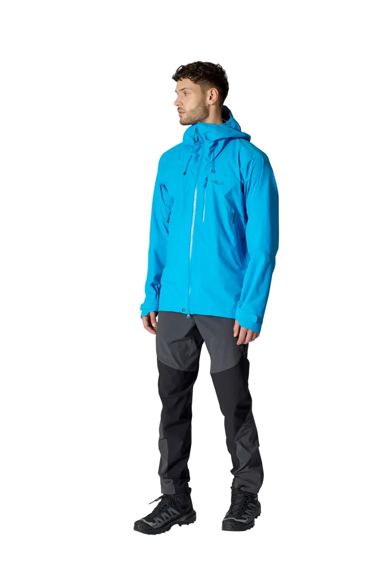 Rab Mens Firewall Mountain Jacket - Dark Pollen-3