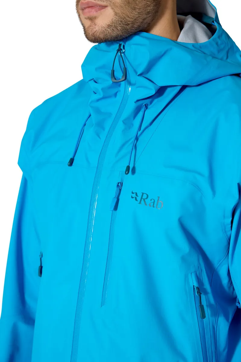 Rab Mens Firewall Mountain Jacket - Maya Blue-5