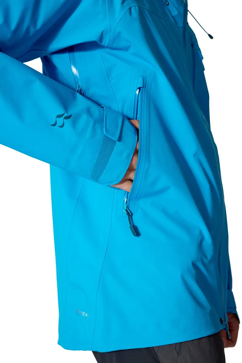 Rab Mens Firewall Mountain Jacket - Maya Blue-8
