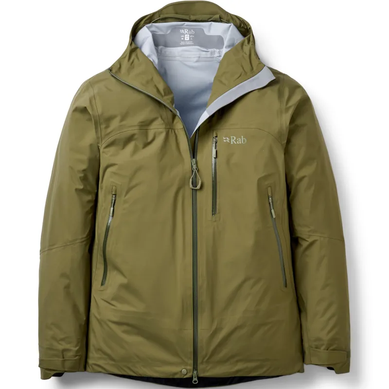 Rab Mens Firewall Mountain Jacket - Olive-Olive