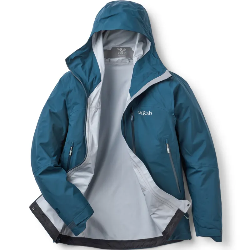 Rab Mens Firewall Mountain Jacket - Tempest Blue-1