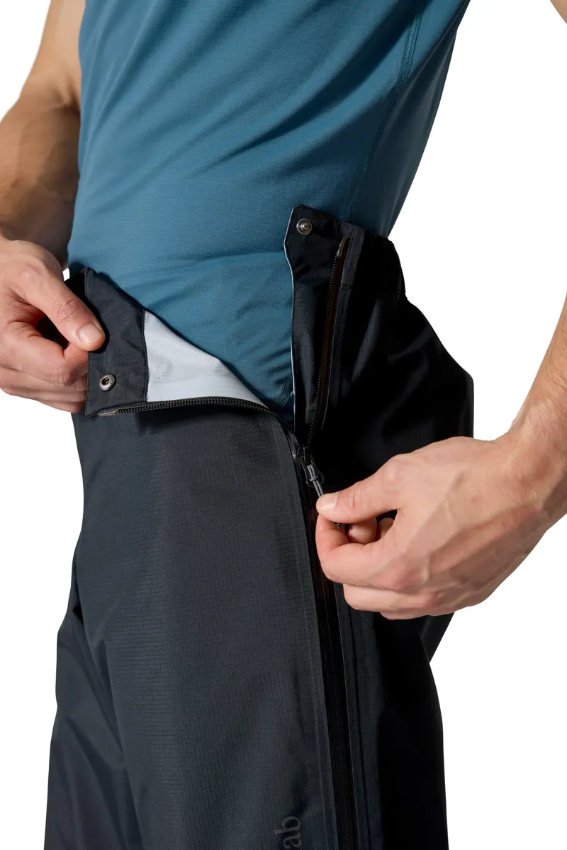 Rab Mens Firewall Mountain Overtrousers  - Black-8