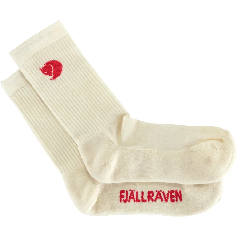 Fjallraven Wool Sock - Eggshell-1
