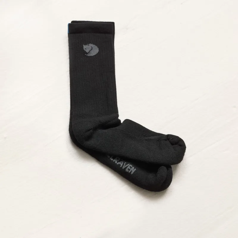 Fjallraven Wool Sock - Black-1