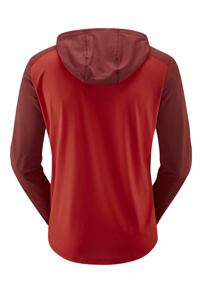 Rab Mens Force Hoody - Ascent-Oxblood Red-3
