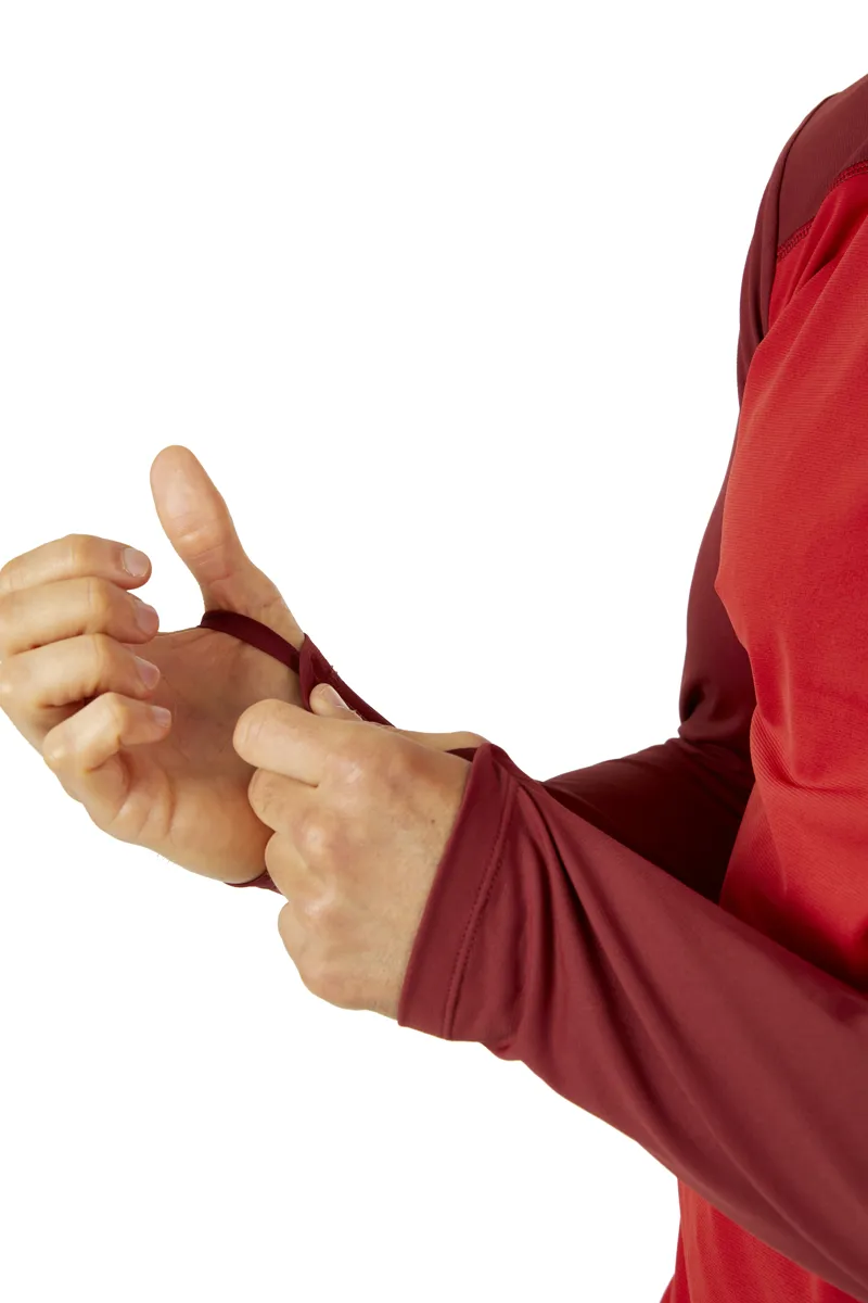 Rab Mens Force Hoody - Ascent-Oxblood Red-5