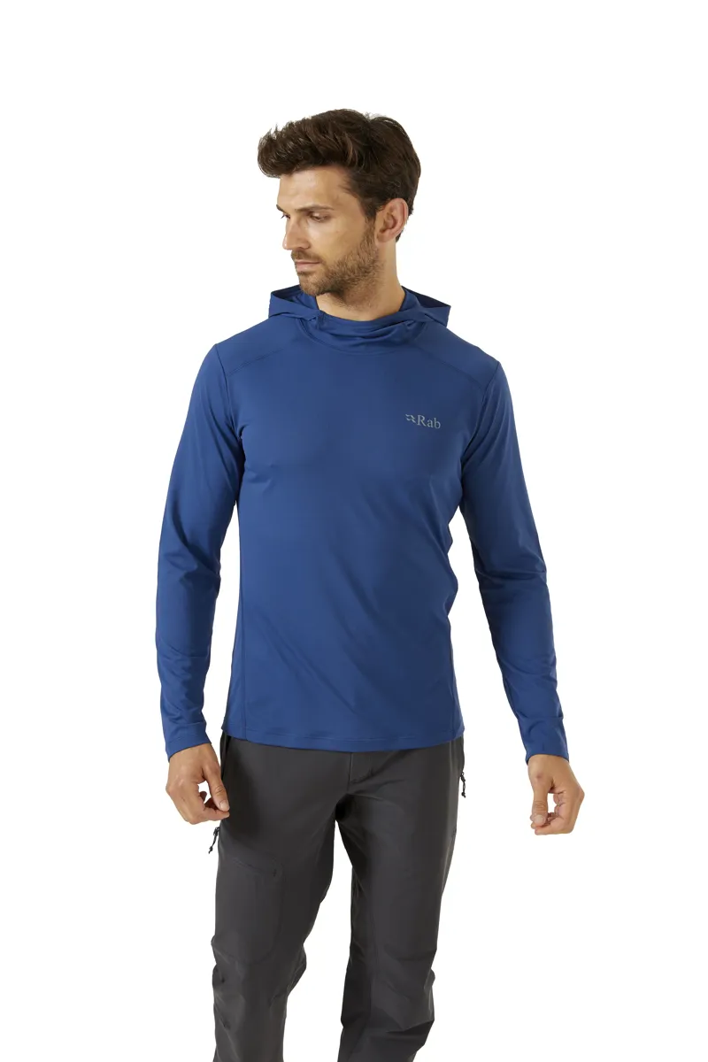 Rab Mens Force Hoody - Nightfall Blue-1