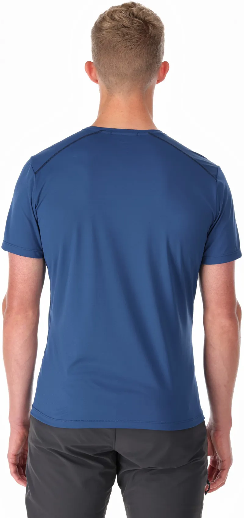 Rab Mens Force Short Sleeved Tee - Nightfall Blue-3