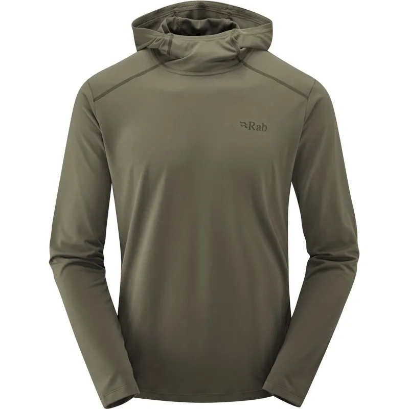 Rab Mens Force Hoody - Light Khaki