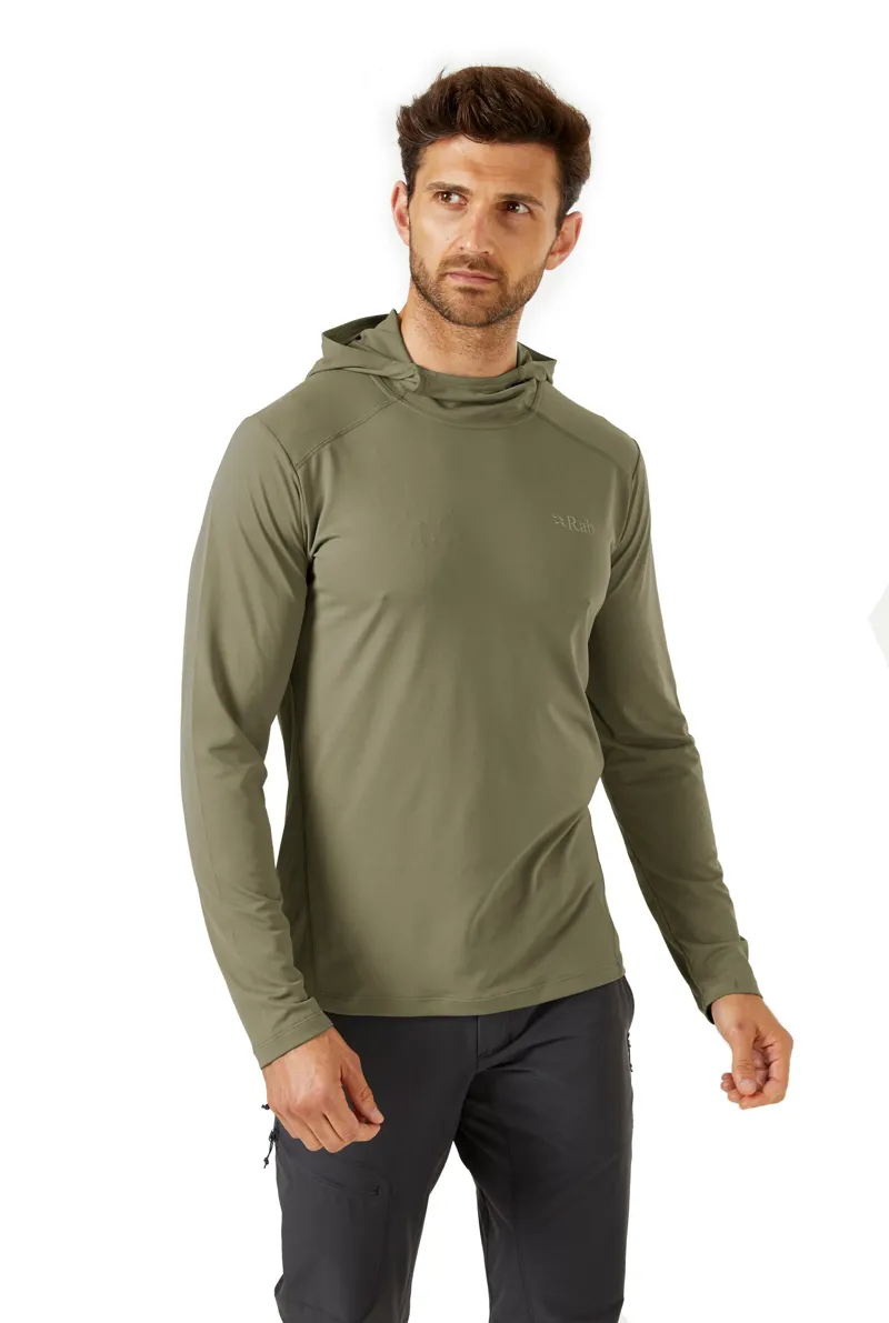 Rab Mens Force Hoody - Light Khaki-1