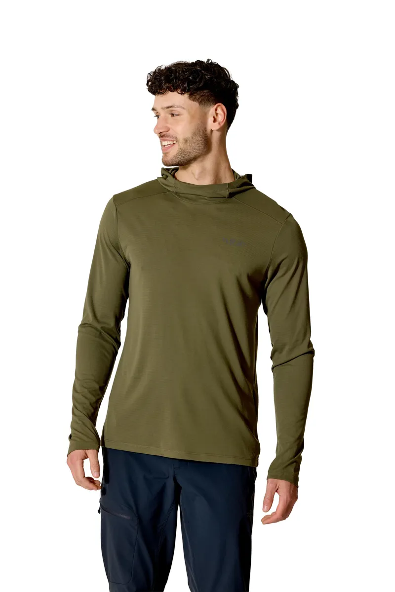 Rab Mens Force Hoody - Olive-6